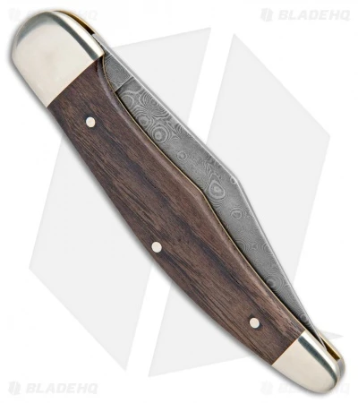 Boker 20-20 150th Anniversary Damascus Series Pocket Knife 5.25" Chestnut 5 Boker 20-20 150th Anniversary Damascus Series Pocket Knife 5.25" Chestnut - Image 3
