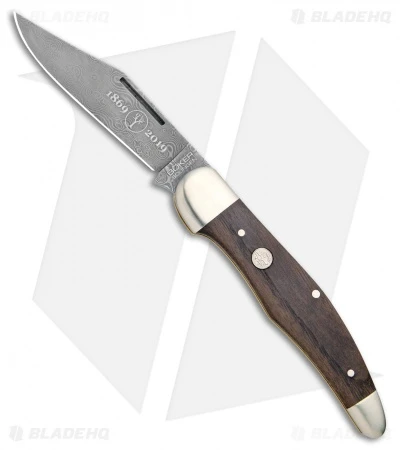 Boker 20-20 150th Anniversary Damascus Series Pocket Knife 5.25" Chestnut 3 Boker 20-20 150th Anniversary Damascus Series Pocket Knife 5.25" Chestnut