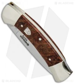 Front Page -Boker Boker 3000 1674 LB Amboina root Wood 112400 BHQ 71010 jr spine
