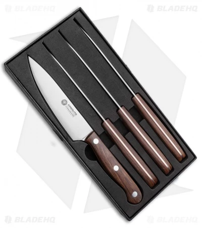 Boker Arbolito 4-Piece Steak Knife Set Guayacan Wood 4 Boker Arbolito 4-Piece Steak Knife Set Guayacan Wood - Image 2