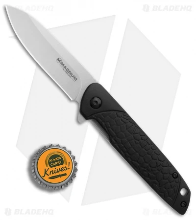 Boker Alligator Toast Frame Lock Knife Black (3.5" Stonewash) 01SC487 6 Boker Alligator Toast Frame Lock Knife Black (3.5" Stonewash) 01SC487 - Image 4
