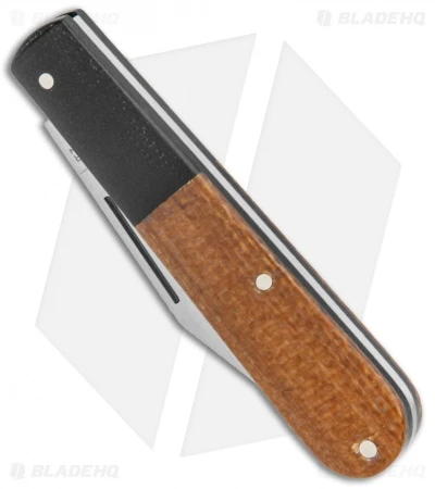 Boker Barlow Integral Pocket Slip Joint Knife Jute Micarta (3.25" Satin) 4 Boker Barlow Integral Pocket Slip Joint Knife Jute Micarta (3.25" Satin) - Image 2