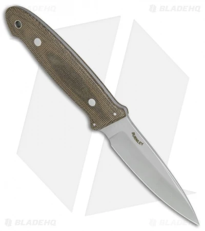 Boker Burnley Cub Fixed Blade Knife Green Micarta (3.3" Plain) 120661 4 Boker Burnley Cub Fixed Blade Knife Green Micarta (3.3" Plain) 120661 - Image 2