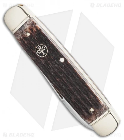 Boker Cattle Knife 4.5" Pocket Knife Jigged Bone 4 Boker Cattle Knife 4.5" Pocket Knife Jigged Bone - Image 2