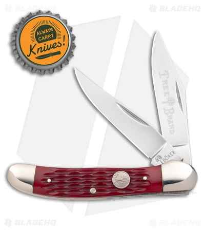 Boker Copperhead Pocket Knife 3.75" Jigged Red Bone 110811 6 Boker Copperhead Pocket Knife 3.75" Jigged Red Bone 110811 - Image 4