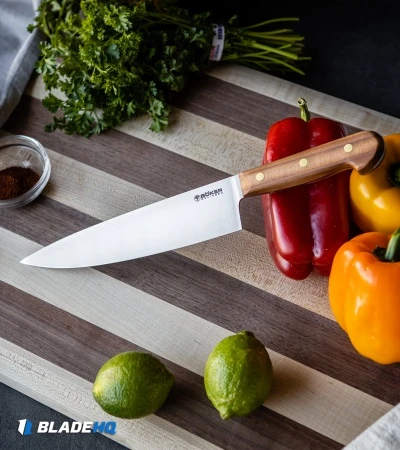 Boker Cottage-Craft 8.75" Chef's Kitchen Knife Plum Wood 6 Boker Cottage-Craft 8.75" Chef's Kitchen Knife Plum Wood - Image 4