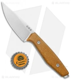 Boker Daily Knives AK1 Fixed Blade Knife Mustard Micarta (3" Satin) 120502 -Boker Boker Daily Knives AK1 DP Fixed Blade Mustard Micarta 120502 BHQ 118369 jr bottlecap