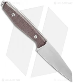 Boker Daily Knives AK1 Reverse Tanto Fixed Blade Knife Brown Micarta (3" Satin) 7 Boker Daily Knives AK1 Reverse Tanto Fixed Blade Knife Brown Micarta (3" Satin) -Boker Boker Daily Knives AK1 Tanto Fixed Dark Brown Micarta BHQ 118367 jr spine