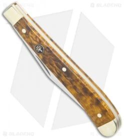 Boker Delicate Traditional Pocket Knife Curly Birch (3.3" Satin) 117016 -Boker Boker Delicate Traditional Pocket Curly Birch 117016 BHQ 120606 jr spine