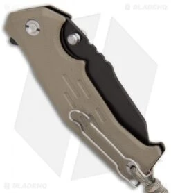 Boker Magnum Dune Buggy Liner Lock Knife Brown G-10 (3.5" Black) 01SC360 -Boker Boker Dune Buggy Brown G10 black BHQ 86580 er side