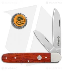 Boker Enigma Slip Joint/Lockback Folding Knife Cocobolo (3.25" Satin) 110031 -Boker Boker Enigma SJ LB Cocobolo Satin 110031 BHQ 101985 jr bottlecap