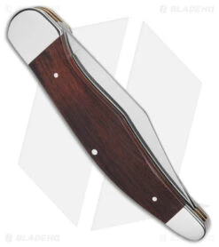 Boker Folding Hunter Pocket Knife 5.25" Rosewood W/ Pouch 110838 -Boker Boker Folding Hunter Pocket Knife 5in Rosewood w Pouch BHQ 146729 td side