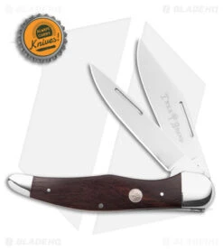 Boker Folding Hunter Pocket Knife 5.25" Rosewood W/ Pouch 110838 -Boker Boker Folding Hunter Pocket Knife 5in Rosewood w Pouch BHQ 146729 td size