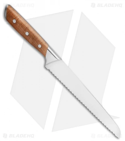 Boker Forge Wood 8.1" Bread Kitchen Knife Maple Wood 4 Boker Forge Wood 8.1" Bread Kitchen Knife Maple Wood - Image 2