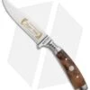 Boker Jager Gold Gobec Nicker Fixed Blade Knife Walnut Wood (4" Satin) 122532 -Boker Boker Jager Gold Gobec Nicker Walnut Wood Satin 122532 BHQ 90295 jr