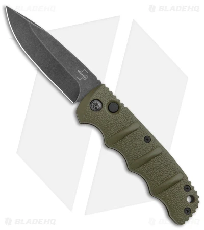 Boker Kalashnikov Drop Point Automatic Knife OD Green (3.25" Smokewash) 3 Boker Kalashnikov Drop Point Automatic Knife OD Green (3.25" Smokewash)