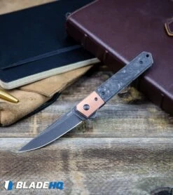 Boker Kwaiken Flipper Knife Marble Carbon Fiber/Copper (3.5" Smokewash) 11 Boker Kwaiken Flipper Knife Marble Carbon Fiber/Copper (3.5" Smokewash) -Boker Boker Kwaiken Flipper Knife Marble Carbon Fiber Copper Smokewash BHQ77842 kp old wood books web