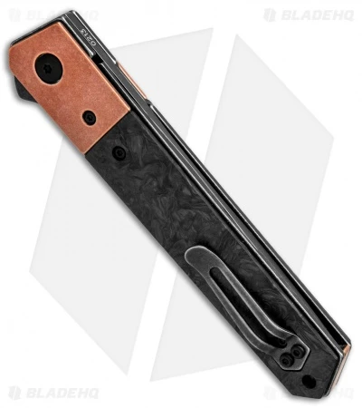Boker Kwaiken Flipper Knife Marble Carbon Fiber/Copper (3.5" Smokewash) 5 Boker Kwaiken Flipper Knife Marble Carbon Fiber/Copper (3.5" Smokewash) - Image 3