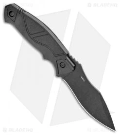 Boker Magnum Advance Pro Fixed Blade Knife Black (4.25" Black) -Boker Boker Magnum Advance Pro Black Black 02RY300 BHQ 98586 jr side