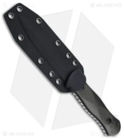 Boker Magnum Alacran Black Aluminum (4.53" Satin) 02RY400 -Boker Boker Magnum Alacran Black Aluminum 4in Satin BHQ 179646 td sheath