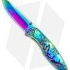 Boker Magnum Anna's Rainbow Unicorn Frame Lock Knife (3.5" Spectrum) 01MB231