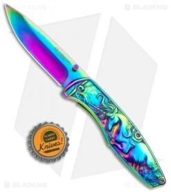 Boker Magnum Anna's Rainbow Unicorn Frame Lock Knife (3.5" Spectrum) 01MB231 9 Boker Magnum Anna's Rainbow Unicorn Frame Lock Knife (3.5" Spectrum) 01MB231 -Boker Boker Magnum Annas Rainbow Unicorn FL Rainbow 01MB231 BHQ 118405 jr bottlecap