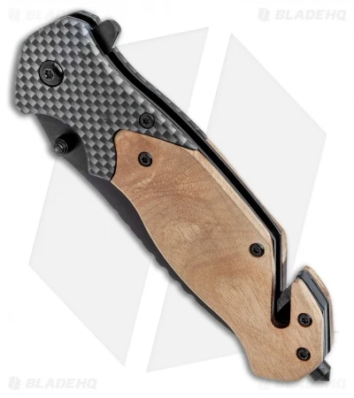 Boker Magnum Blomkvist Liner Lock Knife Wood (3.4" Black) 4 Boker Magnum Blomkvist Liner Lock Knife Wood (3.4" Black) - Image 2