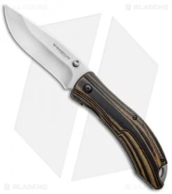 Boker Magnum Dark Earth Liner Lock Knife Brown G-10 (3.375" Satin) 01SC656