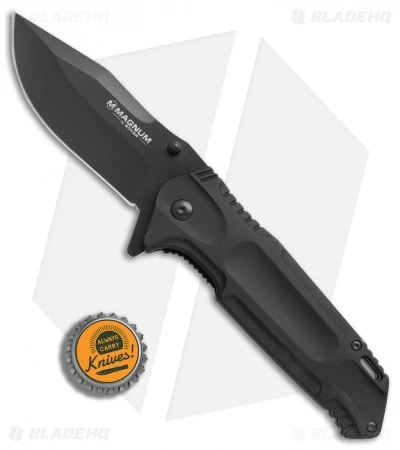 Boker Magnum Doorkicker Liner Lock Knife (3.3" Black) 01MB709 6 Boker Magnum Doorkicker Liner Lock Knife (3.3" Black) 01MB709 - Image 4