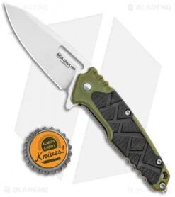 Boker Magnum Enok Frame Lock Knife Black/OD Green FRP (2.6" Satin) 01MB232 9 Boker Magnum Enok Frame Lock Knife Black/OD Green FRP (2.6" Satin) 01MB232 -Boker Boker Magnum Enok FL Black OD Green FRP Satin 01MB232 BHQ 118400 jr bottlecap