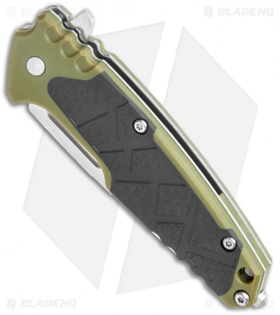 Boker Magnum Enok Frame Lock Knife Black/OD Green FRP (2.6" Satin) 01MB232 4 Boker Magnum Enok Frame Lock Knife Black/OD Green FRP (2.6" Satin) 01MB232 - Image 2