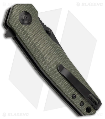 Boker Magnum Field Flipper Liner Lock Knife Micarta Green (2.9" Black) 01SC006 3 Boker Magnum Field Flipper Liner Lock Knife Micarta Green (2.9" Black) 01SC006 - Image 2