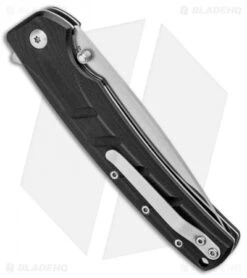 Boker Magnum Gatto NERO Liner Lock Knife Black G-10 (3.75" Satin) 01MB724 8 Boker Magnum Gatto NERO Liner Lock Knife Black G-10 (3.75" Satin) 01MB724 -Boker Boker Magnum Gatto NERO LL Black G 10 Satin 01MB724 BHQ 97841 jr side