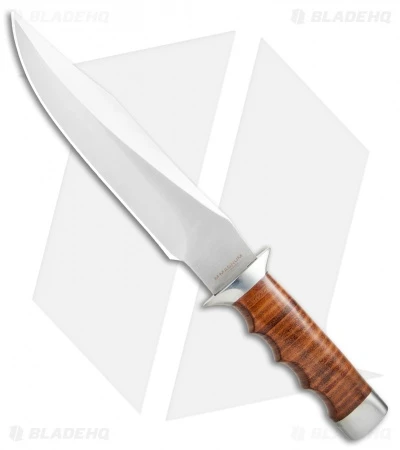 Boker Magnum Giant Bowie Fixed Blade Knife (8.125" Satin Plain) 02MB565 3 Boker Magnum Giant Bowie Fixed Blade Knife (8.125" Satin Plain) 02MB565