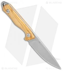 Boker Magnum Hking Companion Fixed Blade Knife Olive Wood (3.75" SW) -Boker Boker Magnum Hiking Companion Olive Wood SW 02MB211 BHQ 111958 jr spine