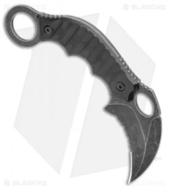 Boker Magnum Hotel Romeo Karambit Fixed Blade Knife Black G-10 (3" Black Serr) 7 Boker Magnum Hotel Romeo Karambit Fixed Blade Knife Black G-10 (3" Black Serr) -Boker Boker Magnum Hotel Romeo Karambit Knife Black G 10 BHQ 94427 ns side