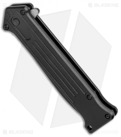 Boker Magnum Intricate Spring Assisted Knife Black Aluminum (3.5" Two-Tone) 4 Boker Magnum Intricate Spring Assisted Knife Black Aluminum (3.5" Two-Tone) - Image 2