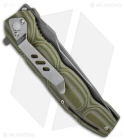 Boker Magnum Leader Liner Lock Knife OD Green G-10 (3.75" Gray) 01MB702 8 Boker Magnum Leader Liner Lock Knife OD Green G-10 (3.75" Gray) 01MB702 -Boker Boker Magnum Leader LL OD Green G 10 01MB702 BHQ 71471 jr side
