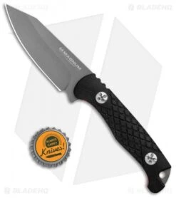 Boker Magnum Life Knife Fixed Blade Black G-10 (3.6" Gray) 02MB201 9 Boker Magnum Life Knife Fixed Blade Black G-10 (3.6" Gray) 02MB201 -Boker Boker Magnum Life Black G 10 Gray 02MB201 BHQ 102955 jr bottlecap