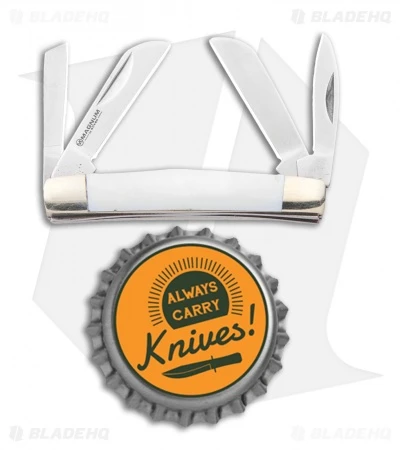 Boker Magnum Micro Pearl Congress Traditional Pocket Knife 1.5" Mother Of Pearl 6 Boker Magnum Micro Pearl Congress Traditional Pocket Knife 1.5" Mother Of Pearl - Image 4