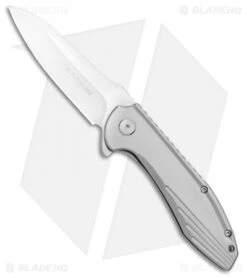 Boker Magnum Quantum Frame Lock Knife Stainless Steel (3.375" Satin)