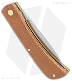 Boker Magnum Rangebuster Slip Joint Knife Brown Micarta (3" Satin) 01RY143 8 Boker Magnum Rangebuster Slip Joint Knife Brown Micarta (3" Satin) 01RY143 -Boker Boker Magnum Rangebuster Natural Micarta 01RY143 BHQ 136271 jr side