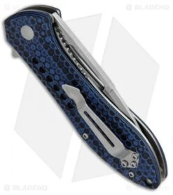Boker Magnum Sierra Kilo Liner Lock Knife Black/Blue G-10 (3.3" Satin) 01SC018 -Boker Boker Magnum Sierra Kilo Black Blue G 10 01SC018 BHQ 52290 jr side 2