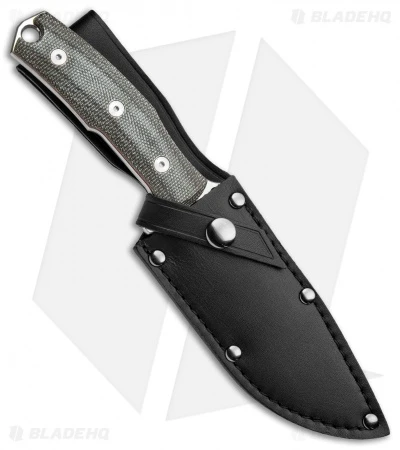 Boker Magnum Vox 2021 Collection Fixed Blade Knife Black Micarta (5.3" Satin) 5 Boker Magnum Vox 2021 Collection Fixed Blade Knife Black Micarta (5.3" Satin) - Image 3