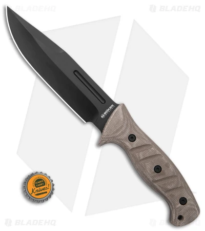 Boker Magnum Warrior Fixed Blade Knife Desert Micarta (6.75" Black) 6 Boker Magnum Warrior Fixed Blade Knife Desert Micarta (6.75" Black) - Image 4