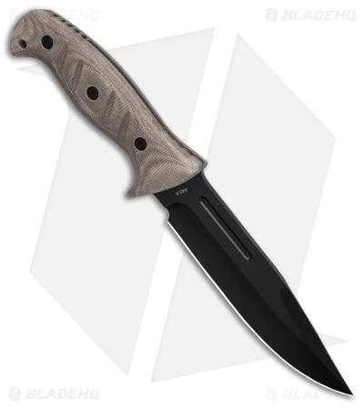 Boker Magnum Warrior Fixed Blade Knife Desert Micarta (6.75" Black) 4 Boker Magnum Warrior Fixed Blade Knife Desert Micarta (6.75" Black) - Image 2