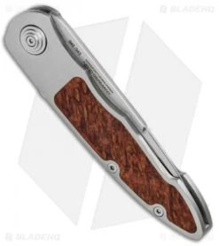 Boker Merlin 1674 Merlin Gentleman's Knife Amboina Root Wood (2.8" Satin) 111621 -Boker Boker Merlin 1674 Gentlemans Amboina Root Wood 111621 BHQ 71008 jr side