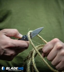 Boker Mini Kalashnikov Tanto Automatic Knife Black (2.5" D2 Black Serr) 13 Boker Mini Kalashnikov Tanto Automatic Knife Black (2.5" D2 Black Serr) -Boker Boker Mini Kalashnikov Automatic Knife Black Bead Blast 01KALS73 BHQ 10758 kp lifestyle web 1