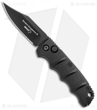 Boker Mini Kalashnikov Bowie Automatic Knife Black (2.5" Black) 3 Boker Mini Kalashnikov Bowie Automatic Knife Black (2.5" Black)