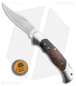 Boker Optima Folding Lockback Knife Walnut Set 1 (3.6" Satin) 113113 -Boker Boker Optima Folding Lockback Knife Walnut Set 1 3.6in Satin 113113 BHQ 111595 LS bottlecap 1